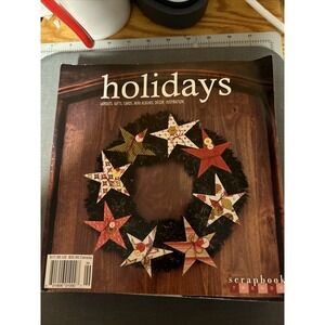 HOLIDAYS Magazine by Scrapbook Trends Holiday  Layouts Cards Decor Gifts Crafts